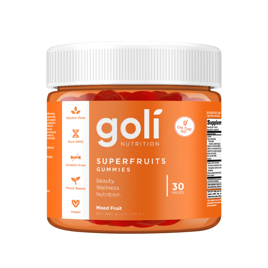 1 Bottle of Superfruits Gummies - 30 Count - Image 2