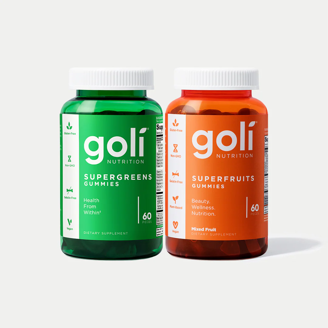 GoliĀ® Super Combo: 1 Superfruits & 1 Supergreens