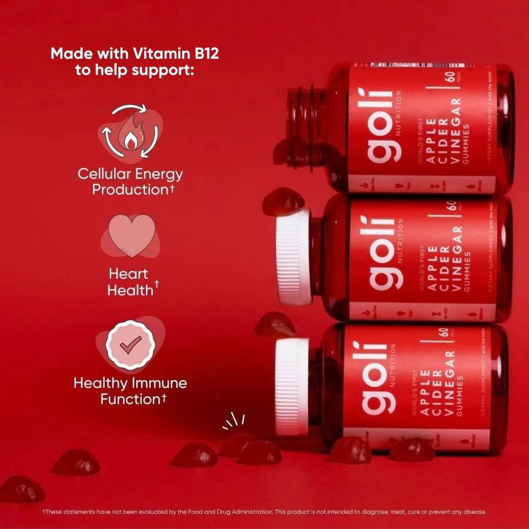 Goli® Apple Cider Vinegar Gummies Get 2 FREE (Matcha & Sleep) - Image 3