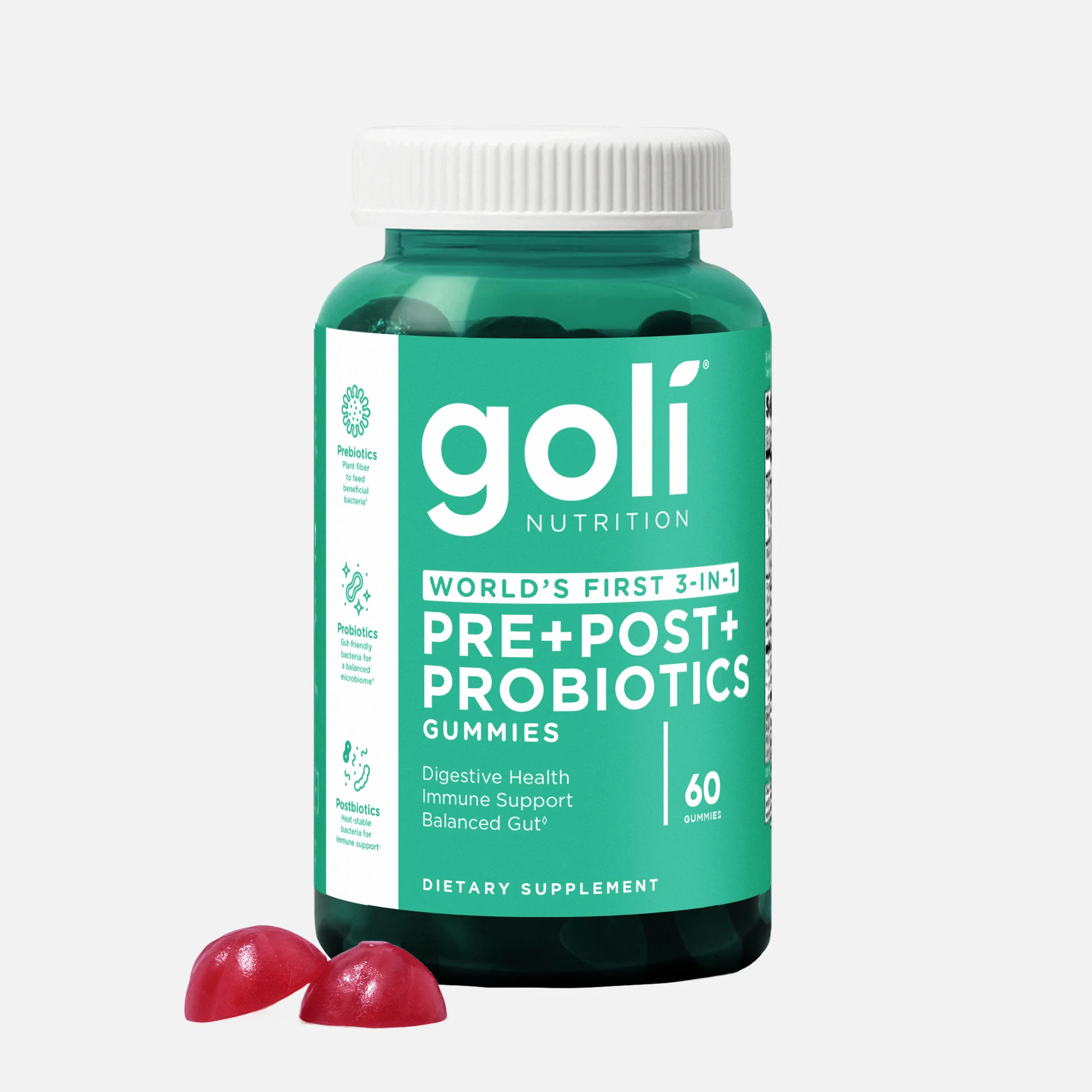 Goli Nutrition Probiotic+ Gummies  |  Unit = Case of 48