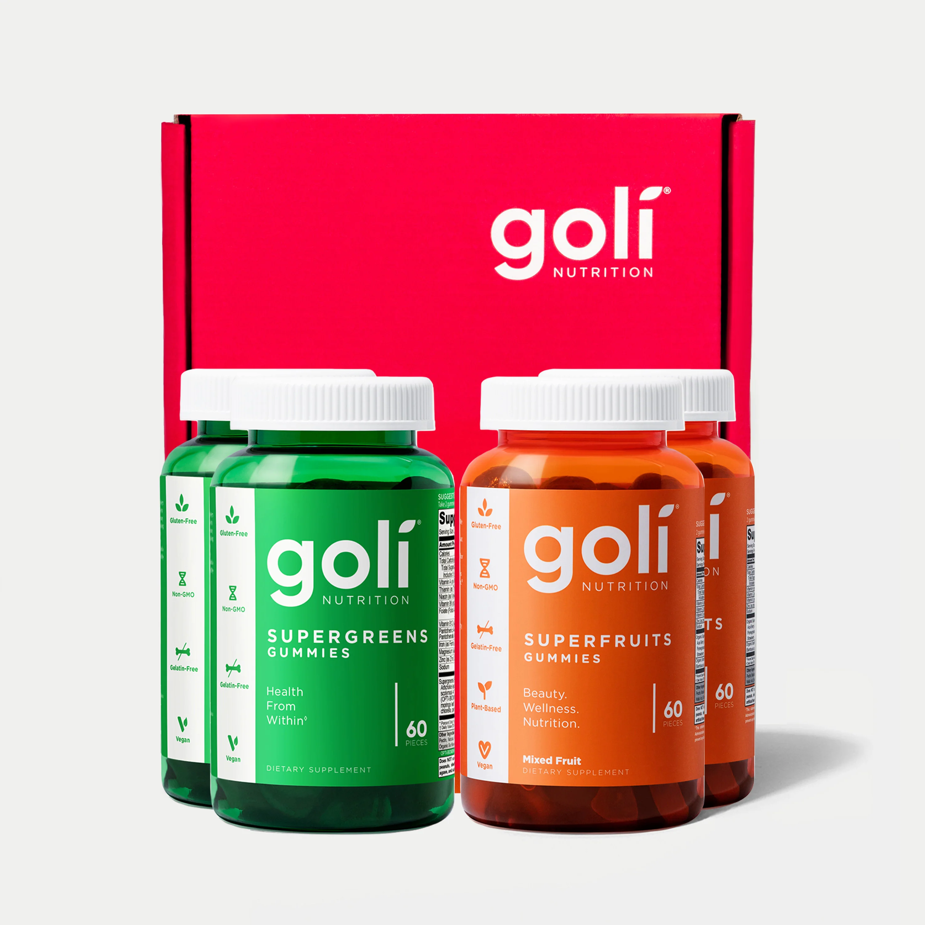 Goli® Super Combo: 2 Superfruits & 2 Supergreens - Image 2
