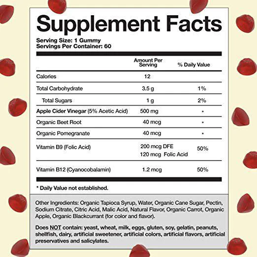 Goli Nutrition Apple Cider Vinegar Gummies  |  Unit = Case of 24 - Image 7