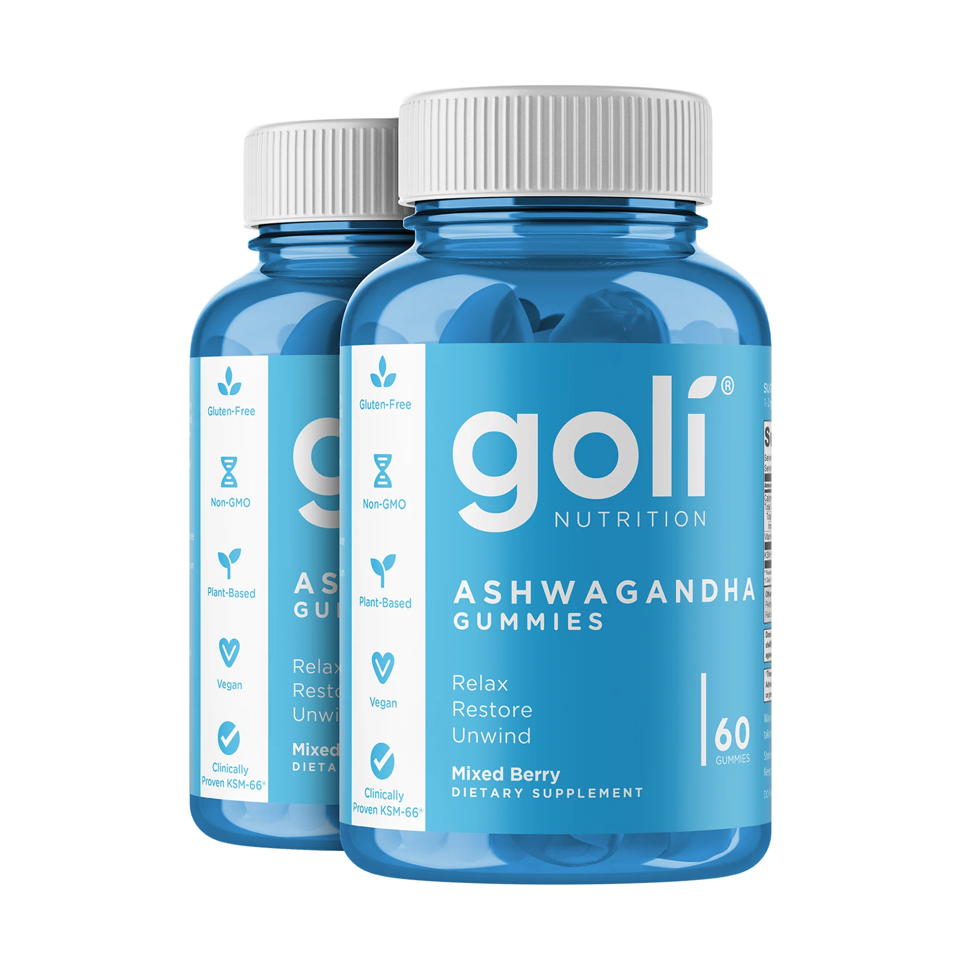 Goli Ashwagandha & Vitamin D Gummy - Mixed Berry, KSM-66, Vegan, Plant Based, Non-GMO, Gluten-Free & Gelatin Free. America's #1 Ashwagandha Brand - Image 11