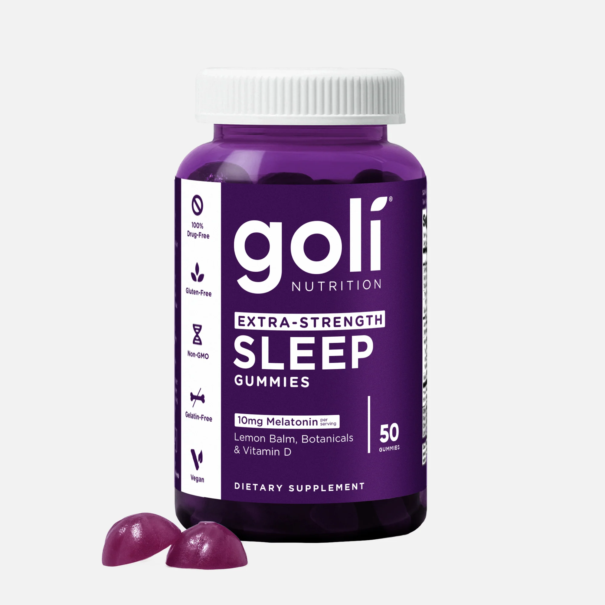 Goli Nutrition Extra-Strength Sleep Gummies | Unit = Case of 48 (TF)