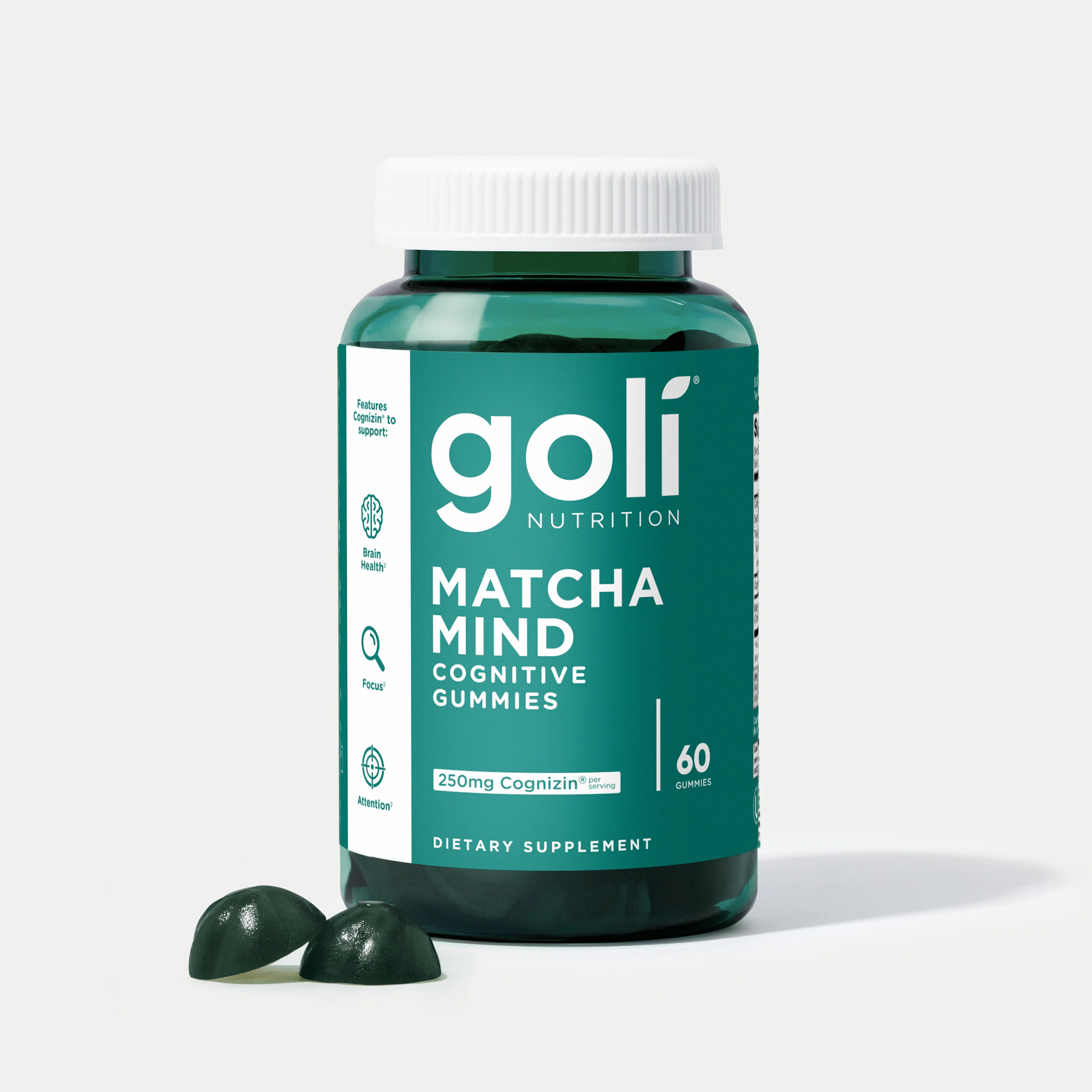 Goli Nutrition Matcha Mind Gummies | Unit = Case of 24 (TF) - Image 2