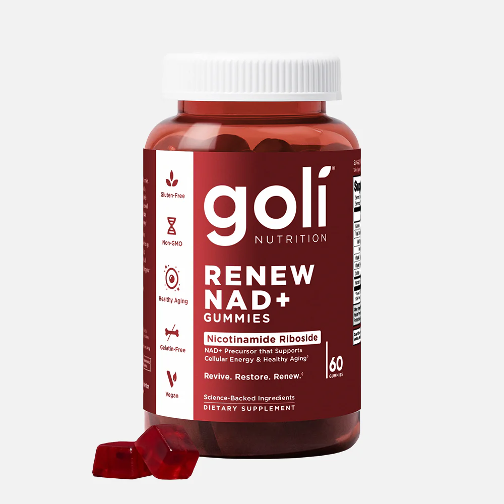 Goli Nutrition Renew NAD+ Gummies | Unit = Case of 24