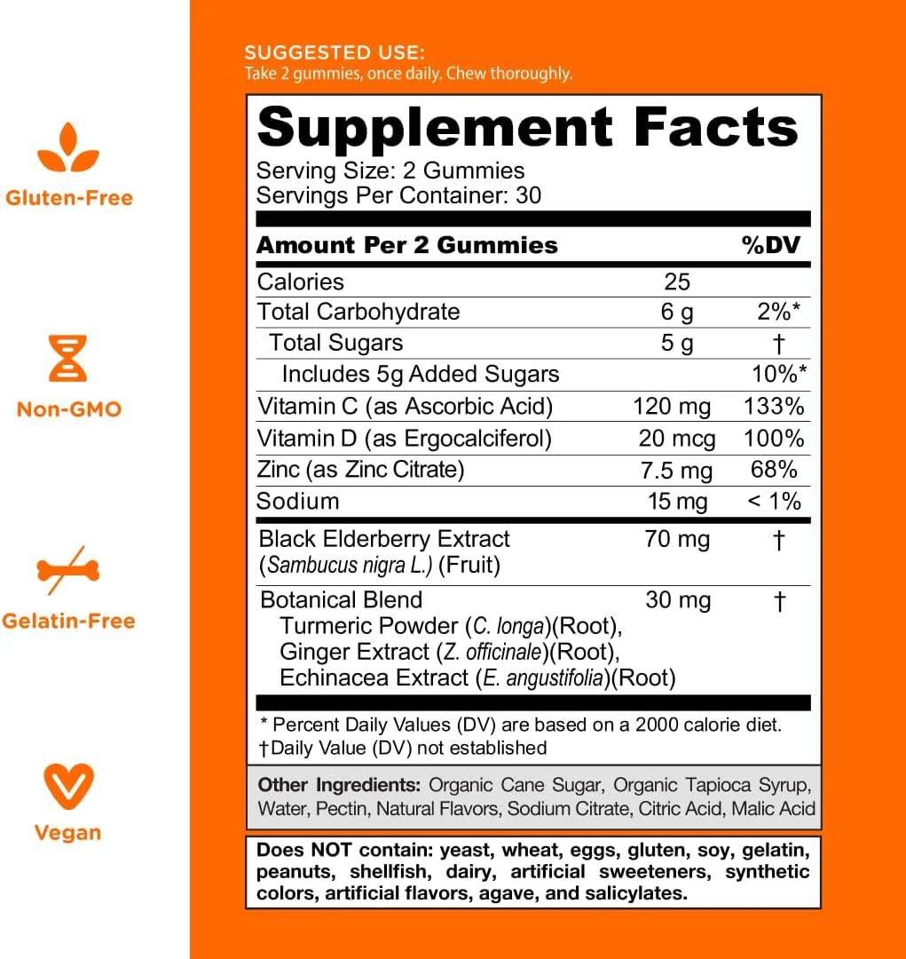 Goli SuperFruits Beauty Gummy Vitamin - Collagen, Mixed Fruit, Vegan, Plant-Based, Non-GMO, Gluten-Free & Gelatin Free - Image 7