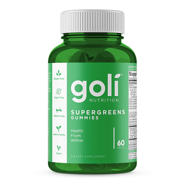 Goli Nutrition Supergreens Gummies | Unit = Case of 48 - Image 4